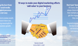 10 ways to make your digital marketing efforts add value to your business